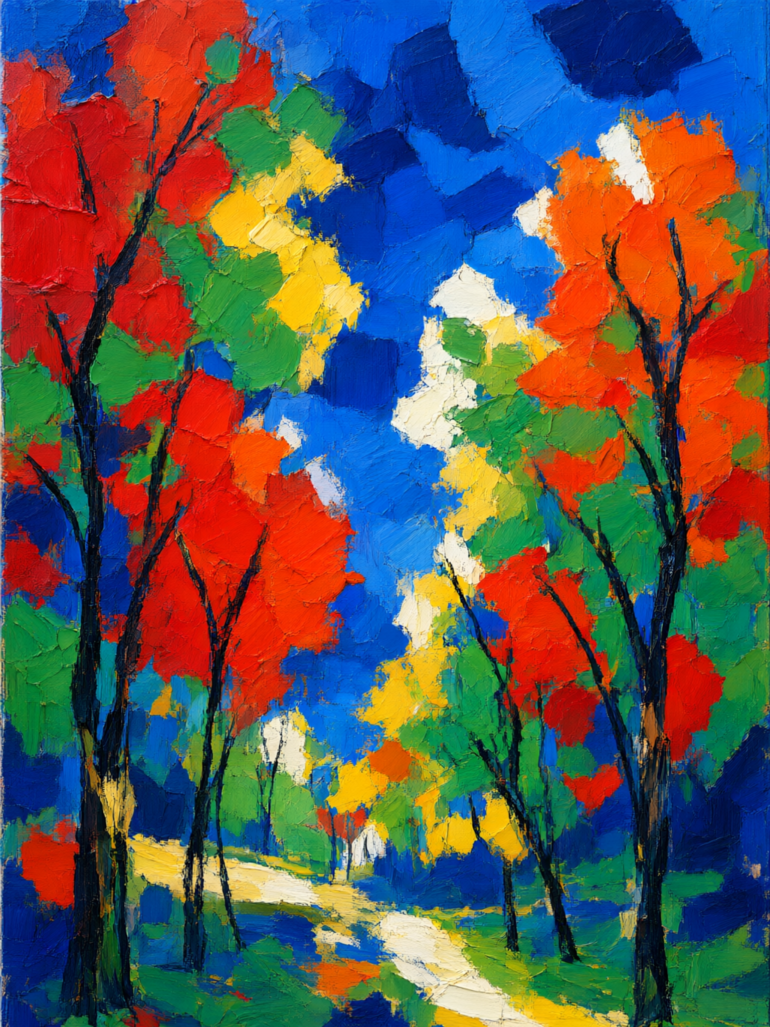 Fauvist High-Saturation Contrast - view 2