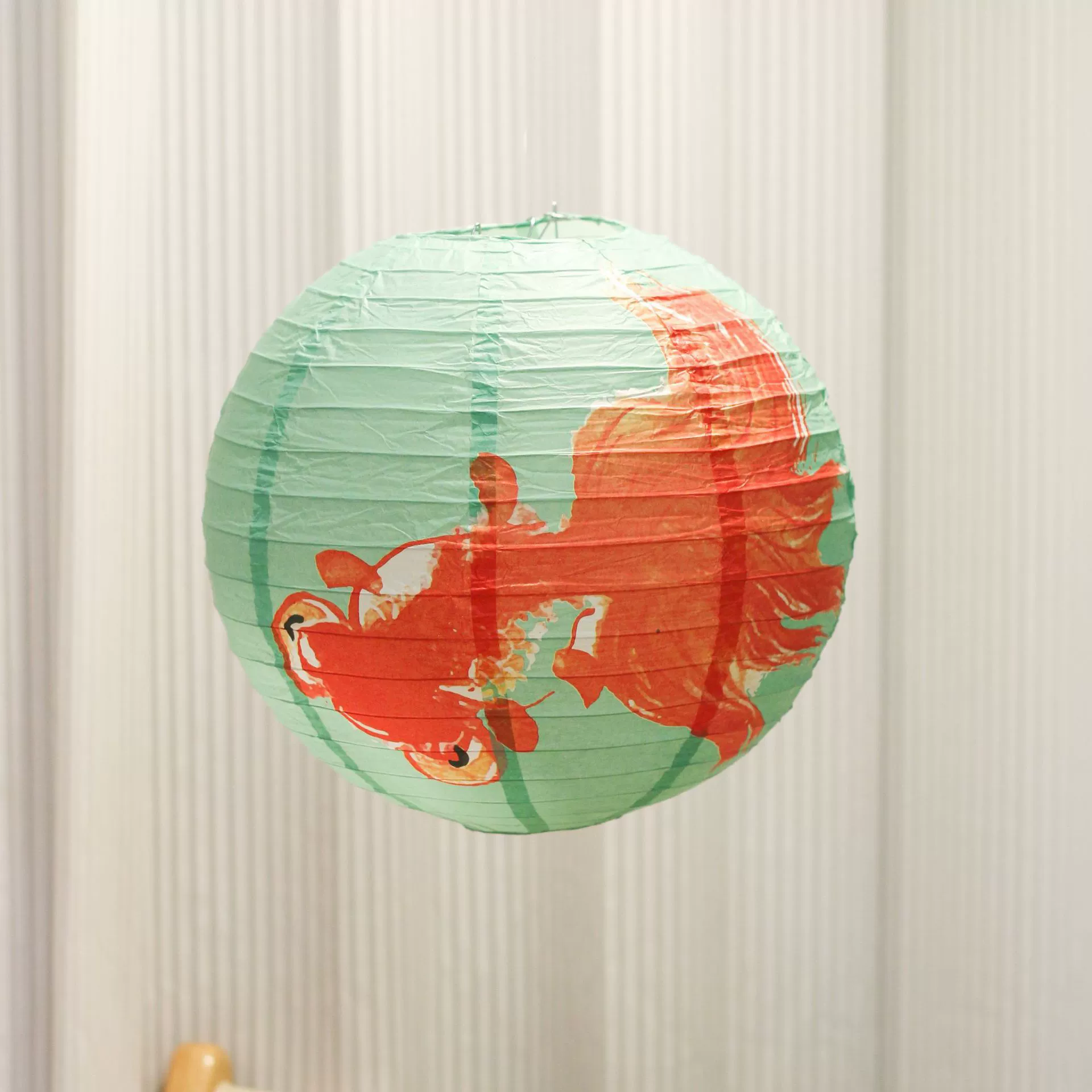 Chinese-style paper lantern outdoor scene decoration ancient-style printed lampshade teahouse tea-boiling lantern hanging ornament pendant
