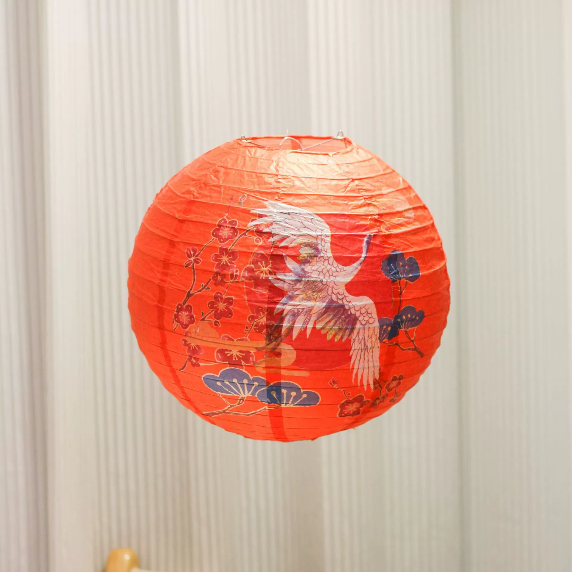 Chinese-style paper lantern outdoor scene decoration ancient-style printed lampshade teahouse tea-boiling lantern hanging ornament pendant