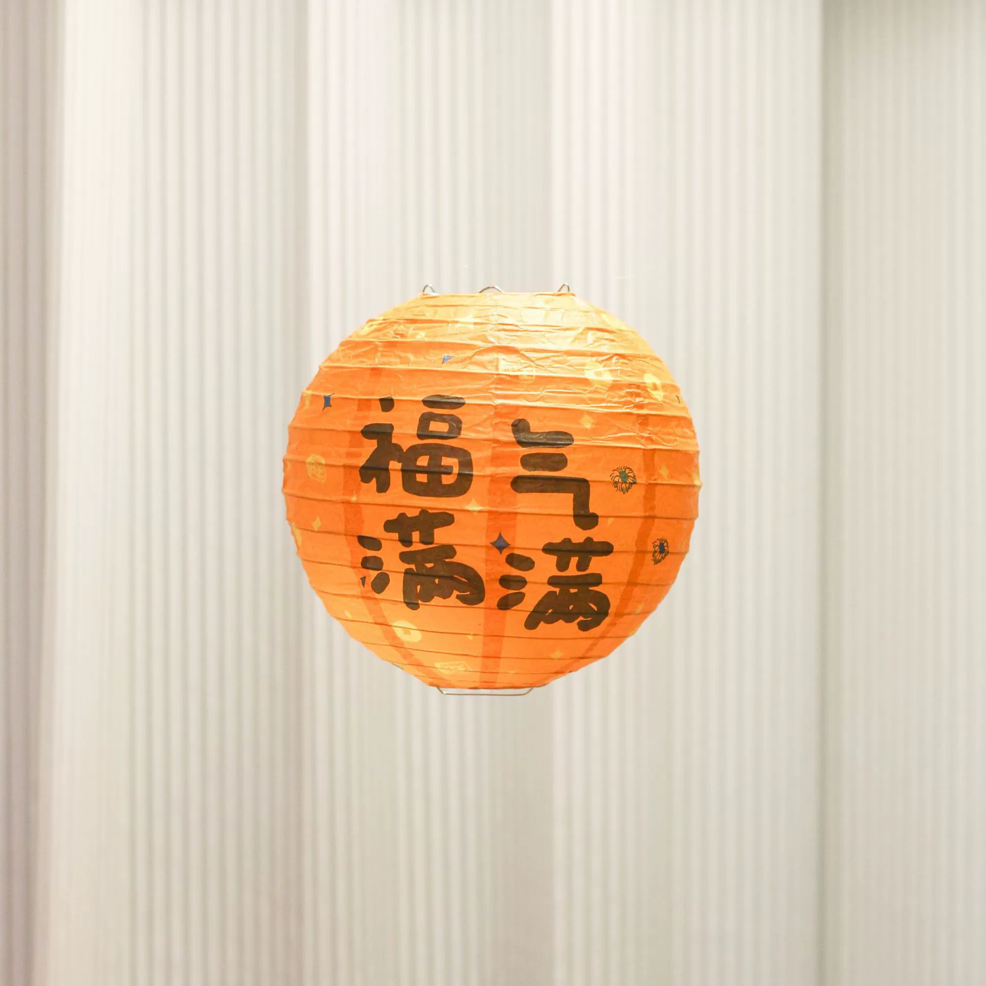 Chinese-style paper lantern outdoor scene decoration ancient-style printed lampshade teahouse tea-boiling lantern hanging ornament pendant