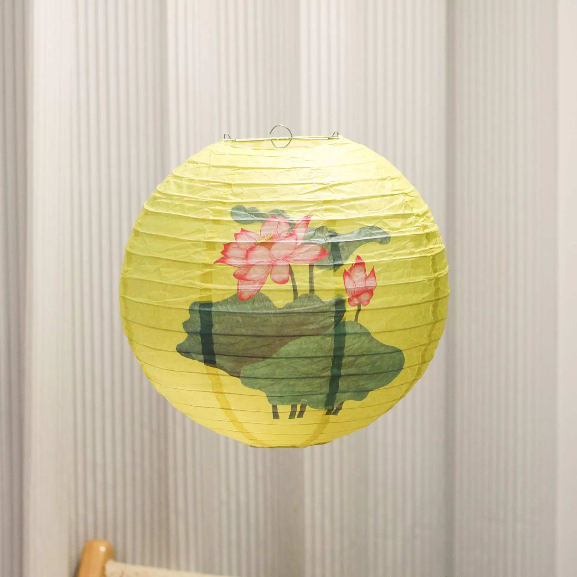 Chinese-style paper lantern outdoor scene decoration ancient-style printed lampshade teahouse tea-boiling lantern hanging ornament pendant