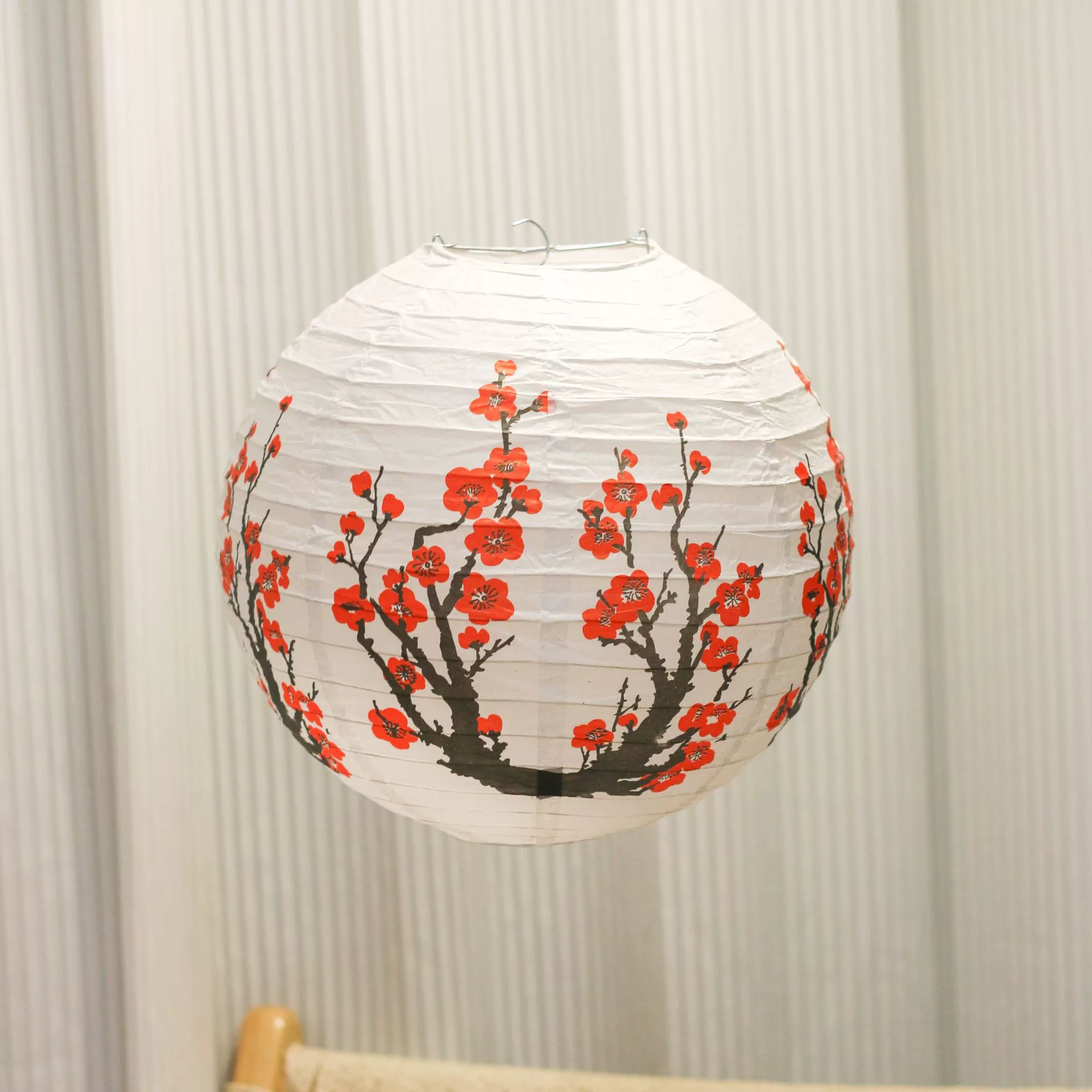 Chinese-style paper lantern outdoor scene decoration ancient-style printed lampshade teahouse tea-boiling lantern hanging ornament pendant