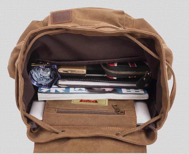 Fashion Casual Canvas Backpack for Laptop