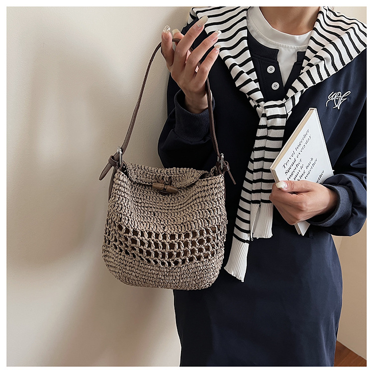 Handwoven Straw Bag