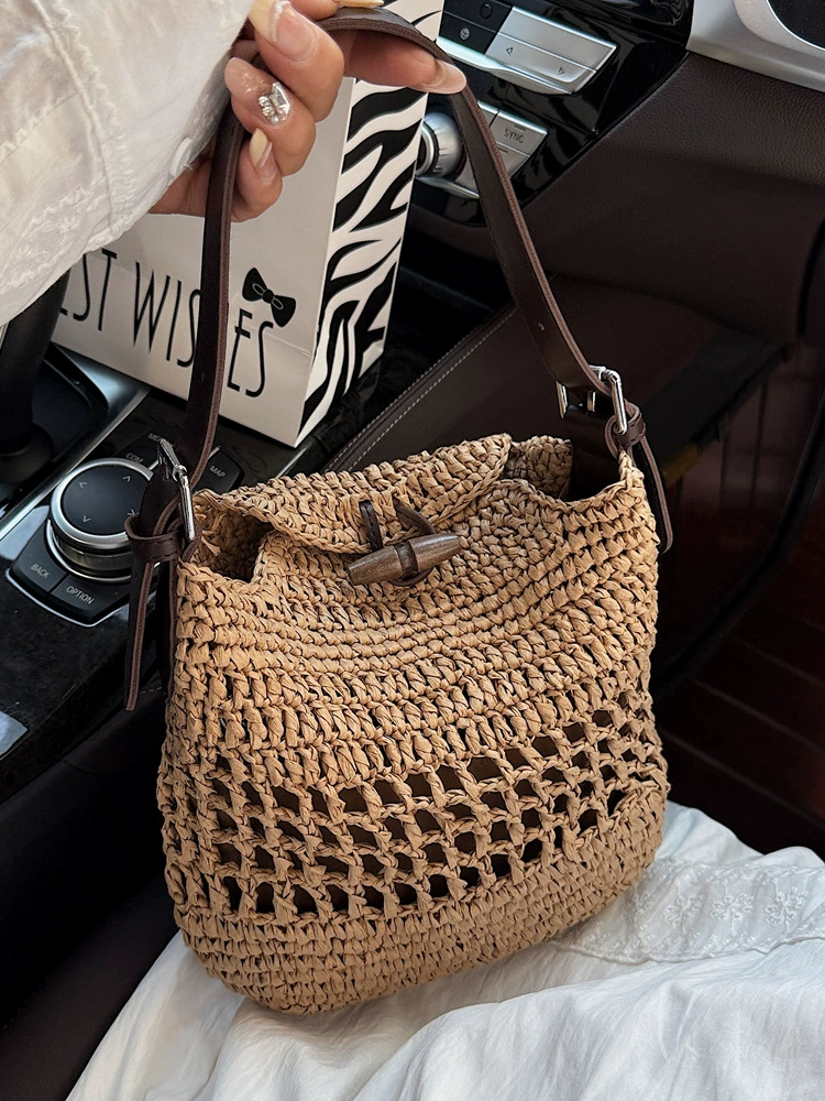 Handwoven Straw Bag