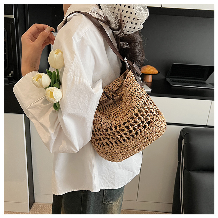 Handwoven Straw Bag