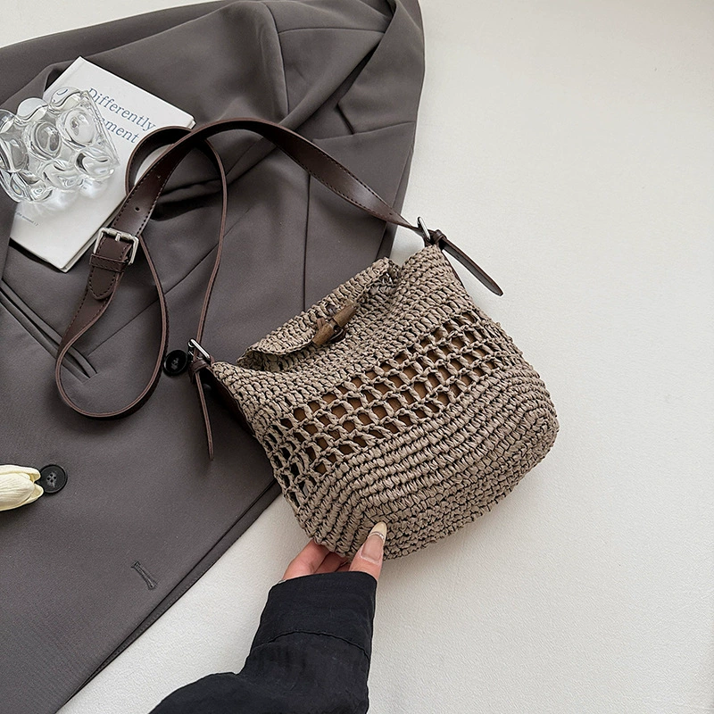 Handwoven Straw Bag