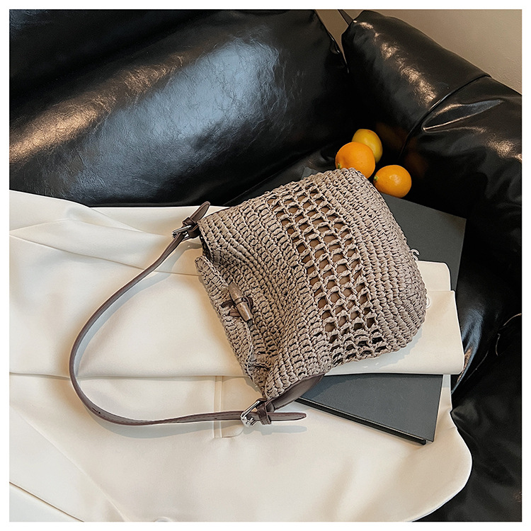Handwoven Straw Bag