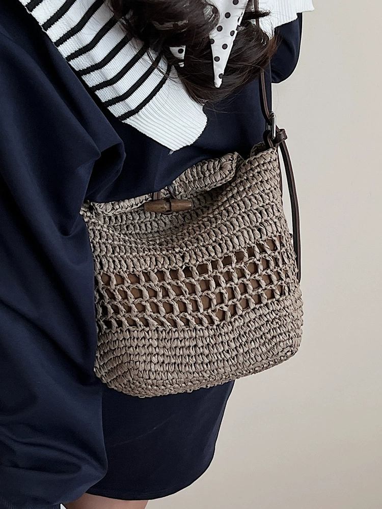 Handwoven Straw Bag