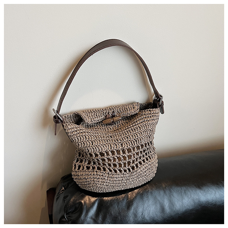 Handwoven Straw Bag