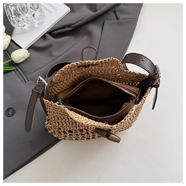 Handwoven Straw Bag