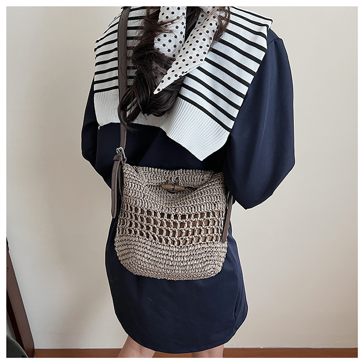 Handwoven Straw Bag