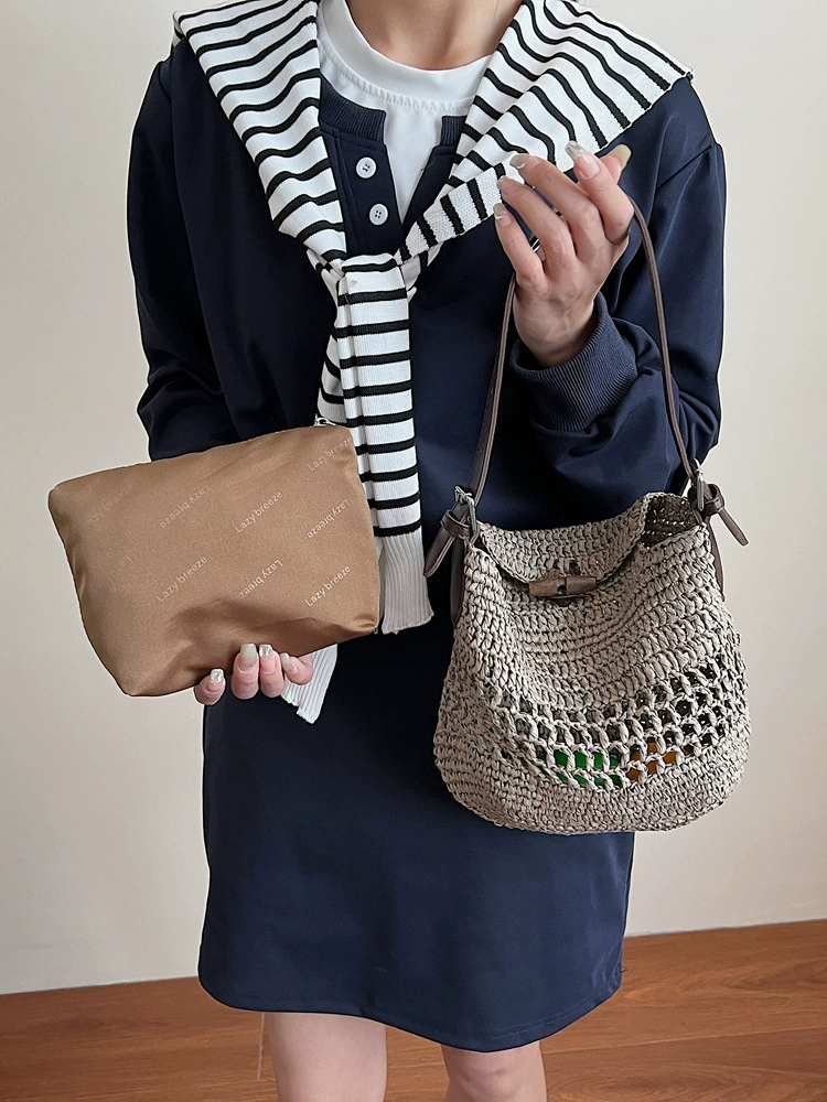 Handwoven Straw Bag