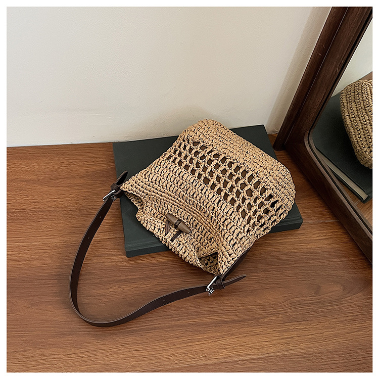 Handwoven Straw Bag