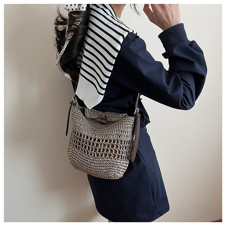 Handwoven Straw Bag