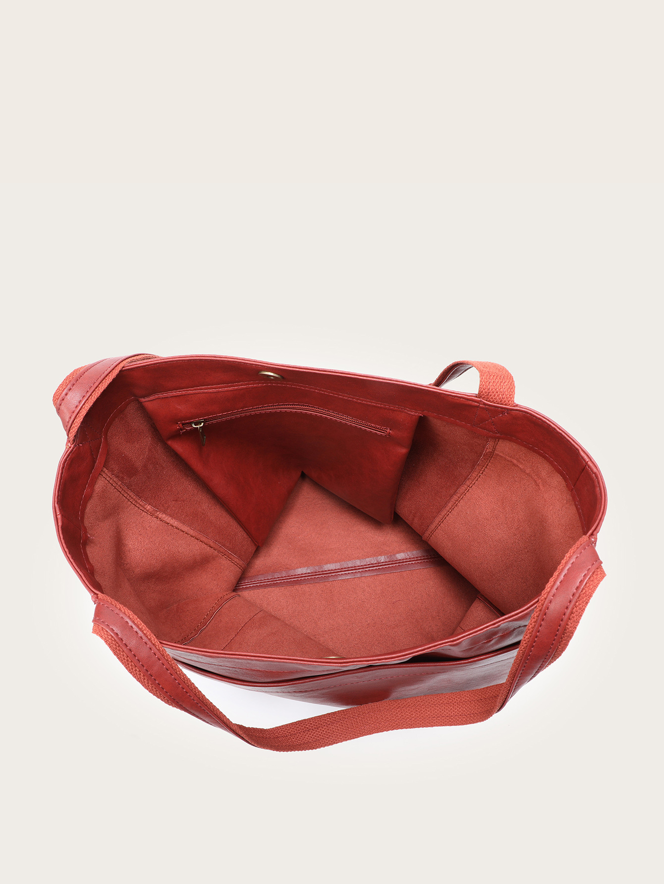 Women's Soft Leather Retro Oil Wax Leather Large Capacity Fashion Tote Bag with Pockets, Handbag and Shoulder Bag